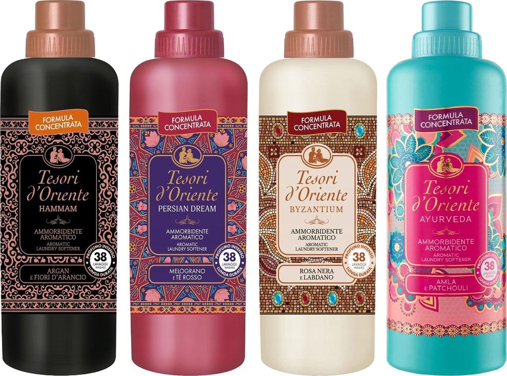 Tesori d'Oriente Set mit konzentrierten Weichspülern: Produktbild 