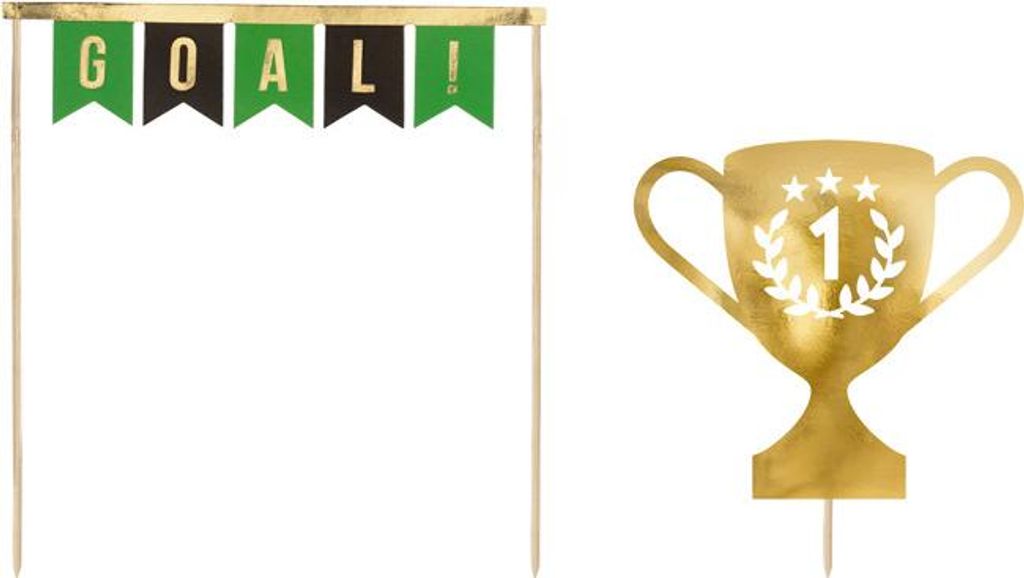 Cake Topper Ball, Mix, 15,5-20cm (1 Karton / 50 Packungen) (1 Packung / 2 Stk.)