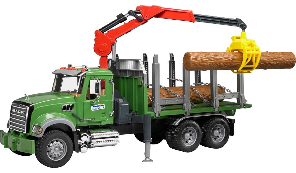Bruder Truck MACK Granite transporteur de bois Image du produit 