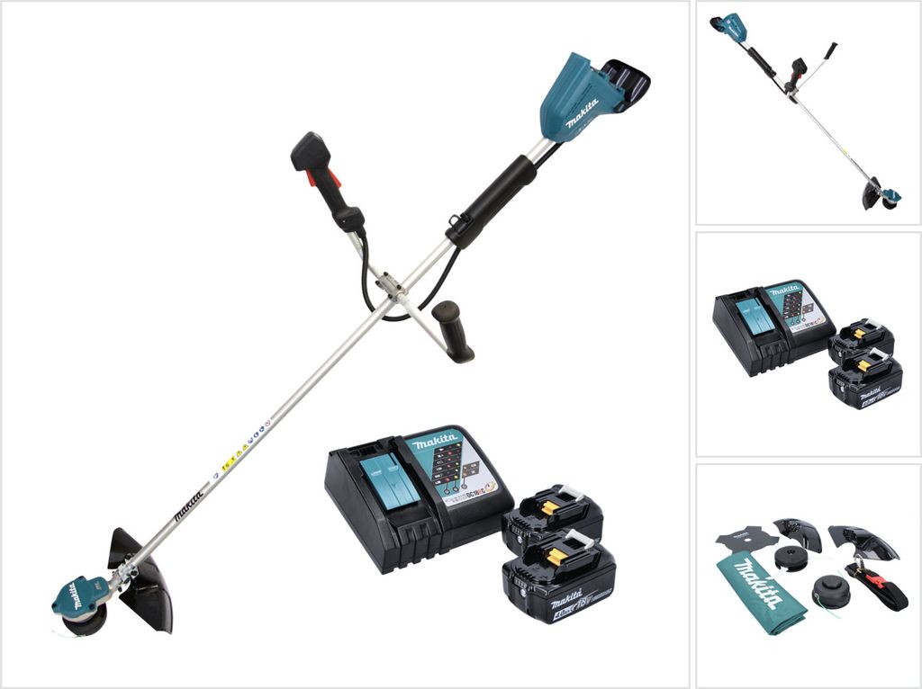 Makita DUR 368 ARM akumulatorowa wykaszarka szczotkowa 36 V Zdjęcie produktu 