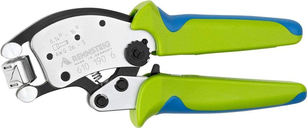Rennsteig Aderendhülsencrimpzange PEW8,88 4 Crimpflächen; 0,08-10 mm?