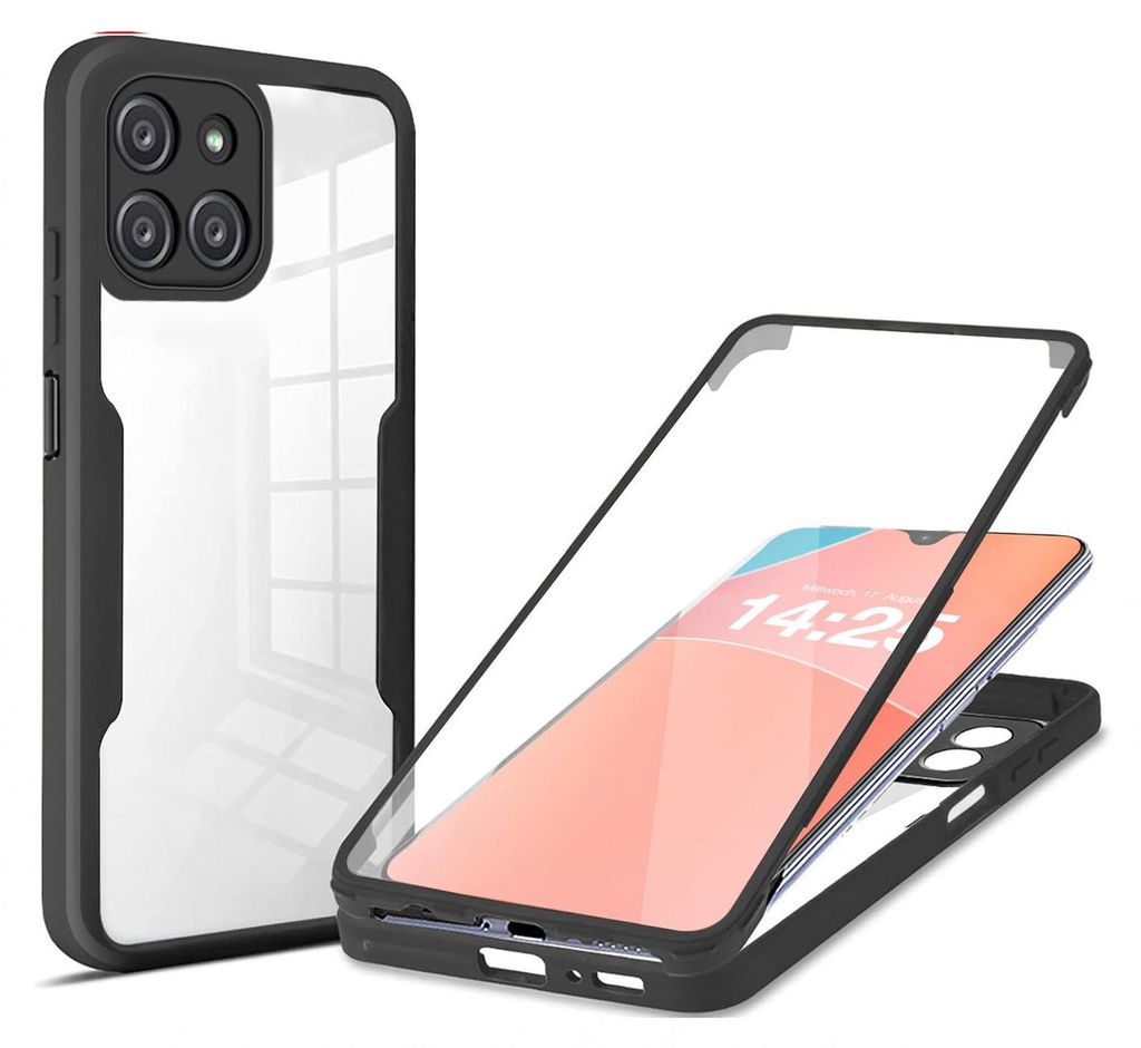 360 Grad Rundum Schutz Handyhülle für Samsung Galaxy A22 5G Produktbild 