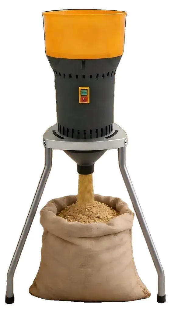 Dites stop au broyage lent : meuleuse 1000W 300kg/h sur pied haute vitesse