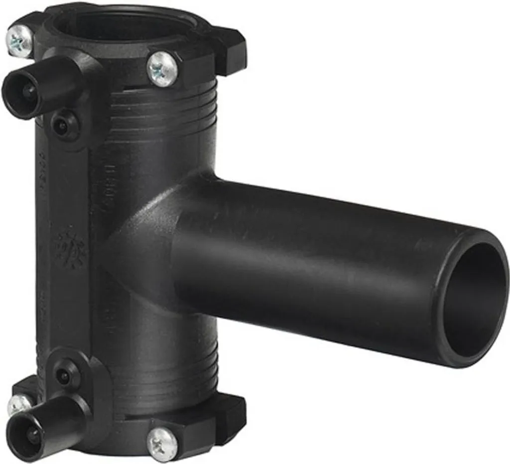 Té 90° d63 Électrofusion SDR11 PN16/PN10 - PE100 Eau et Gaz