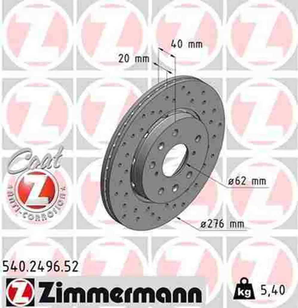 Améliorer le Freinage de Suzuki Swift III 1.6 avec Disques Sport Zimmermann