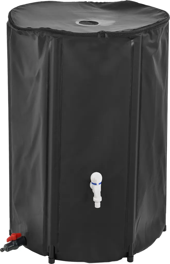 [casa.pro] Tonneau de pluie 250L - Réservoir d'eau avec couvercle robuste