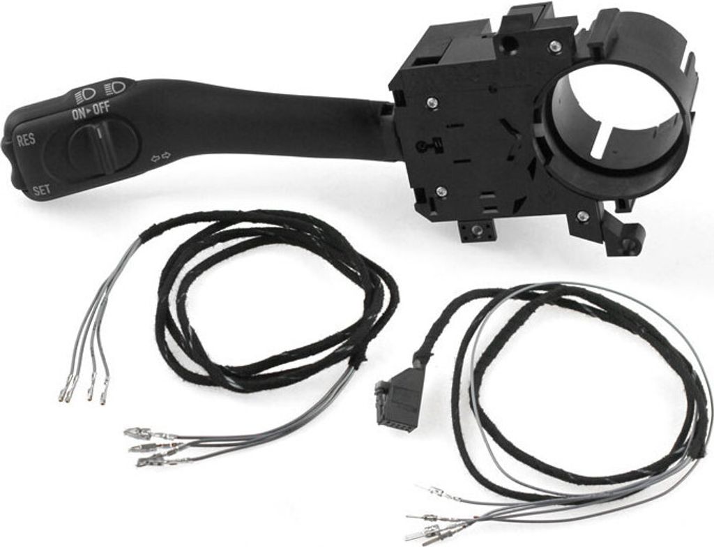 Original Kufatec GRA Tempomat Wippe KOMPLETT SET Kabelbaum für Audi A3 8L TT 8N