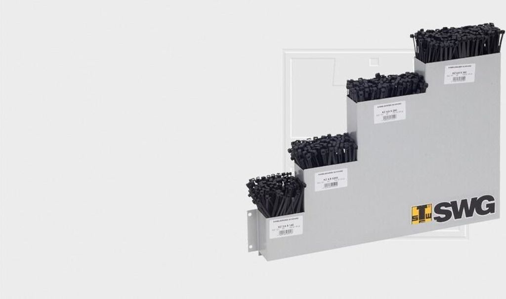 SWGAutomotive Kabelbinder 50210075 Aluminium Schachtel