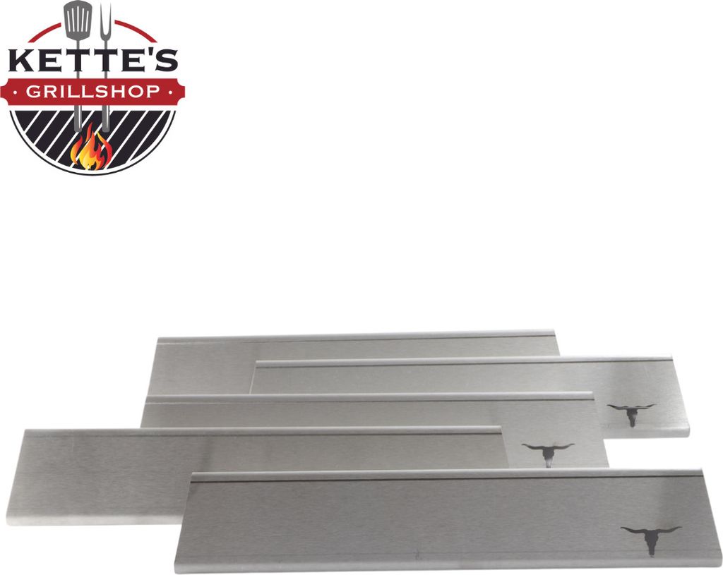 Edelstahl Aromaschienen ähnlich Flavorizer Bars Flammbleche (Genesis ab Bj.2011)