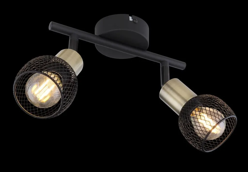 Lampada da Soffitto 54028-2 Moderna: Plafoniera Design per Camera Letto - 2