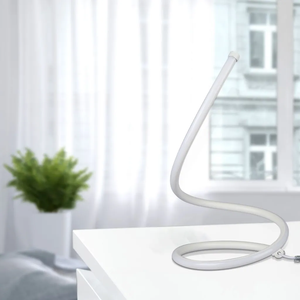 Lampe flexible pour lecture et bureau 17W blanc - Lumineux 1300 lumens