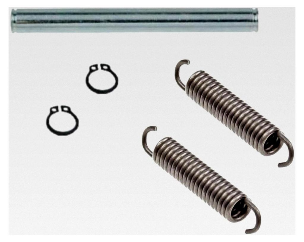 Ständerbolzen-Set mit Federn für verschiedene Modelle von Aprilia, Derbi, Gilera, Piaggio und Vespa