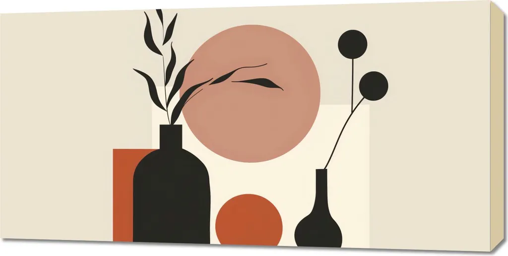 Offerta Quadro 100x50cm Tavolo delle Piante | Solo Qualità Premium