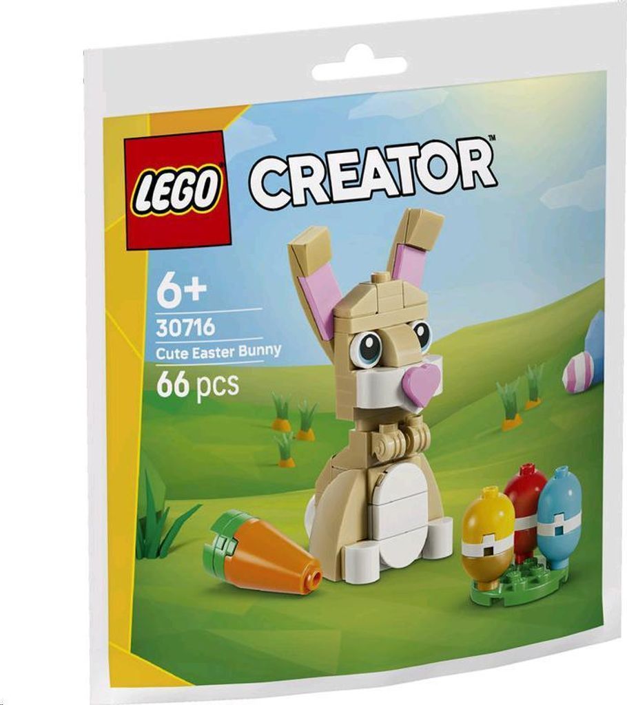 LEGO Polybag Creator Śliczny zajączek wielkanocny Zdjęcie produktu 