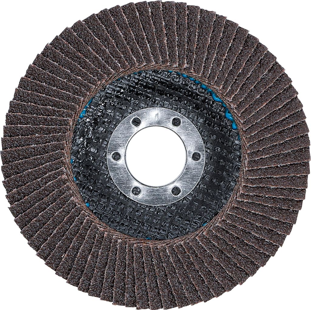 BGS 3973 Fächer-Schleif-Scheibe, Ø 115 mm, Körnung 60 Produktbild 