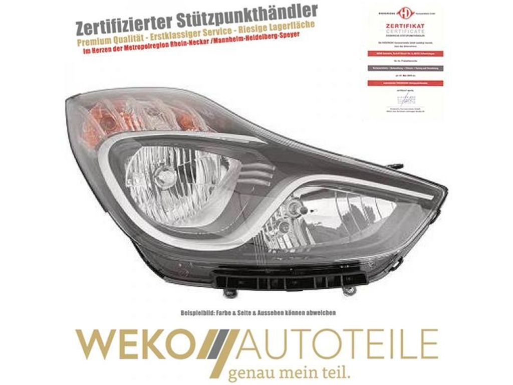 Scheinwerfer rechts DIEDERICHS 6806880 für HYUNDAI