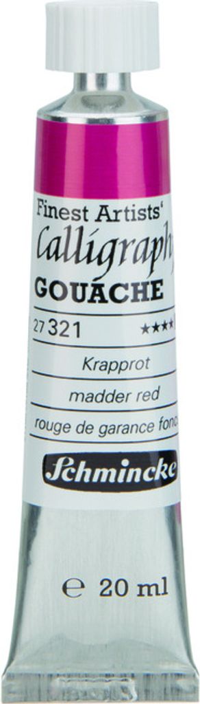 Schmincke 20ml Calligraphy Gouache Krapprot Gouache 27 321 007
