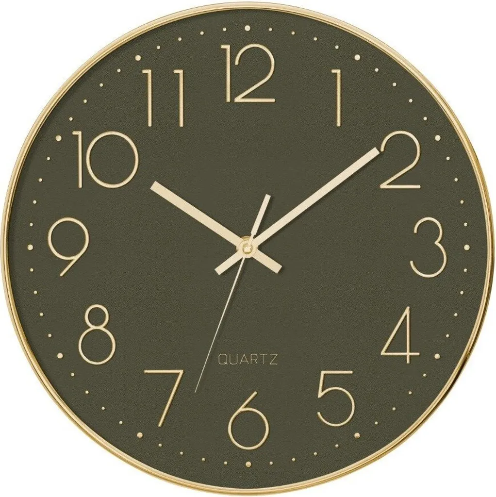 Horloge murale chambre enfant 30 cm blanche silencieuse sans tic-tac