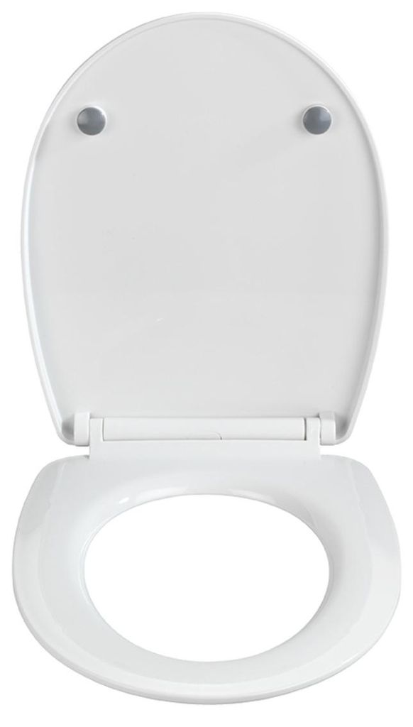 WENKO WC Sitz Toilettendeckel Absenkautomatik Klodeckel Produktbild 