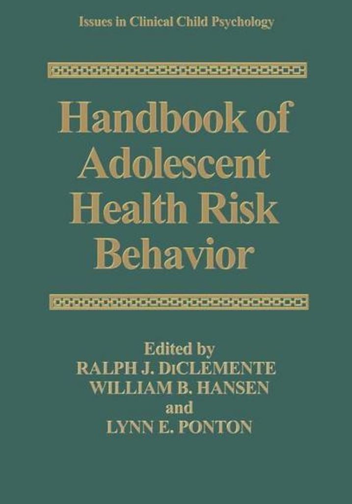 Handbuch des Gesundheitsrisikoverhaltens Jugendlicher