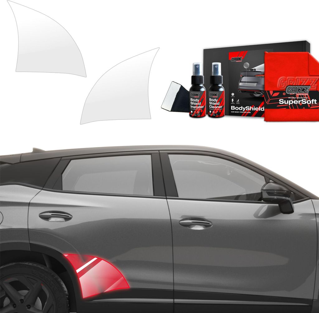 2in1 Schutzfolie Grizz Protector für hinteren Seitenschweller - OMODA 5 Facelift (2024-2025)