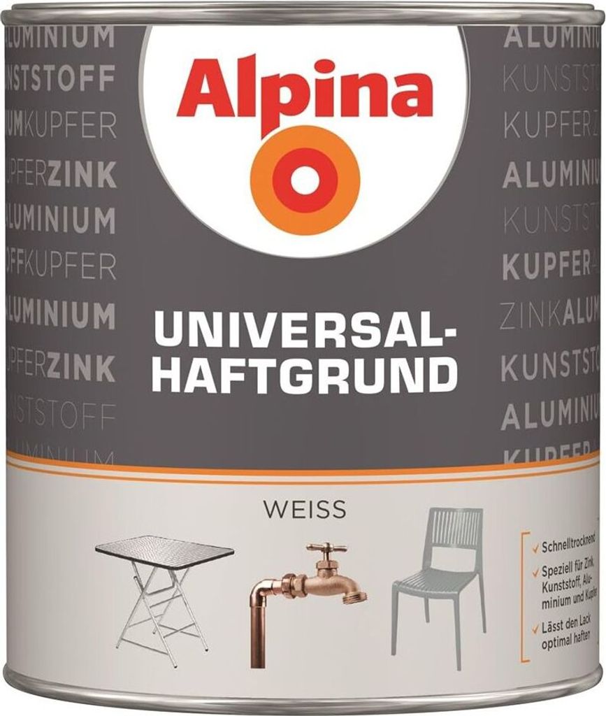 Alpina Haftgrund Universal 750 ml weiß Produktbild 