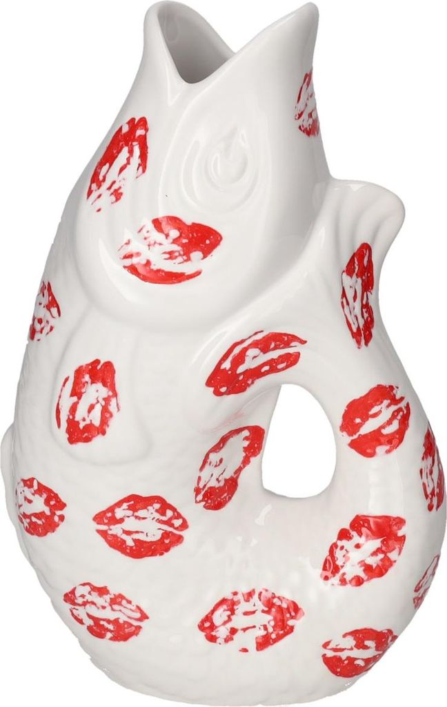 Gift Company Vase/Karaffe Monsieur Carafon Fisch Weiß mit Produktbild 
