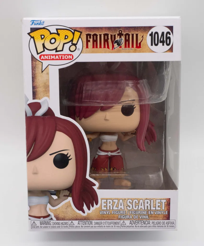 Pop Erza Scarlet 1046 Fairy Tail : Figurine vinyle décorative officielle