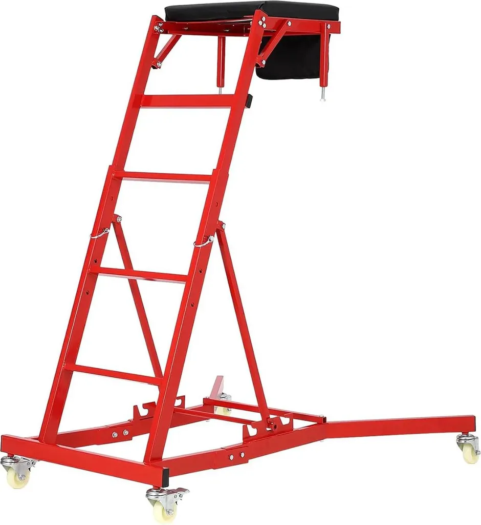 Table de travail mobile pour entretien auto et SUV - Hauteur réglable