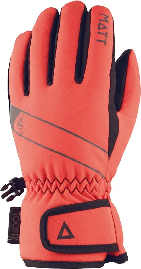 Guanti Matt Pri Rosso, Arancione 10 Anni Ragazzo Rosso, Arancione 10 Anni