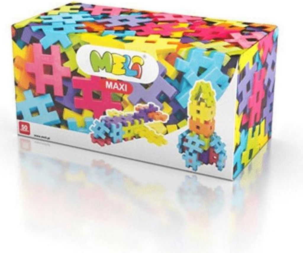 Klocki Meli Maxi 50szt Zdjęcie produktu 
