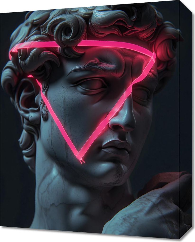 Bild 40x50cm Neon-Renaissance