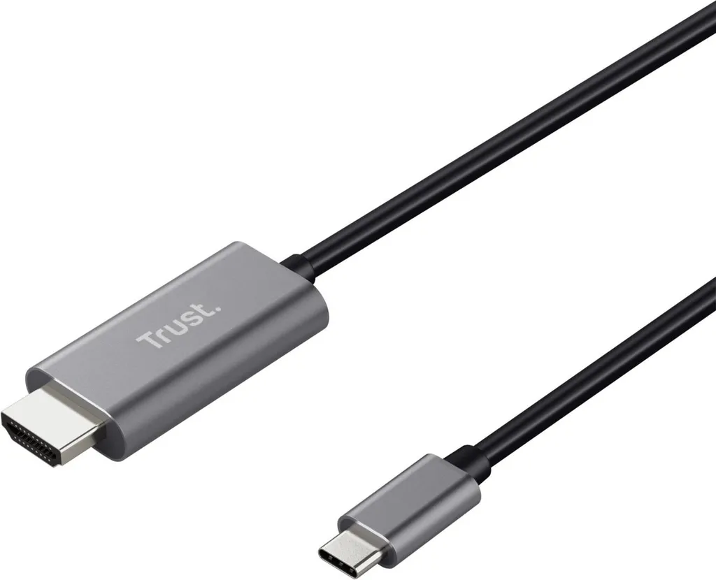 Adattatore Trust Calyx USB-C HDMI 4K: Collega il PC alla TV Facile
