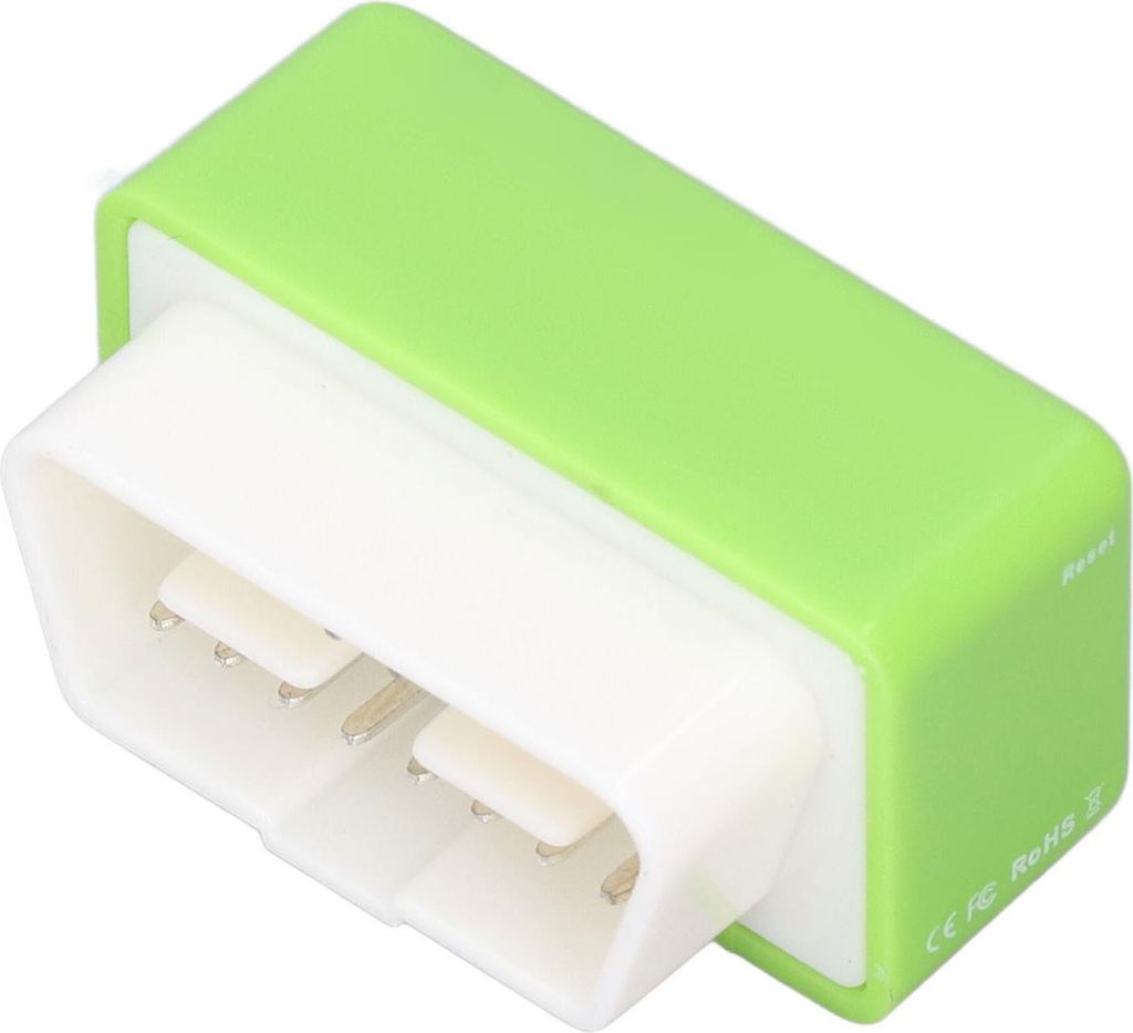 OBD2 ECO Fuel Save Power Chip Tuning Box 15% Grün ABS Produktbild 