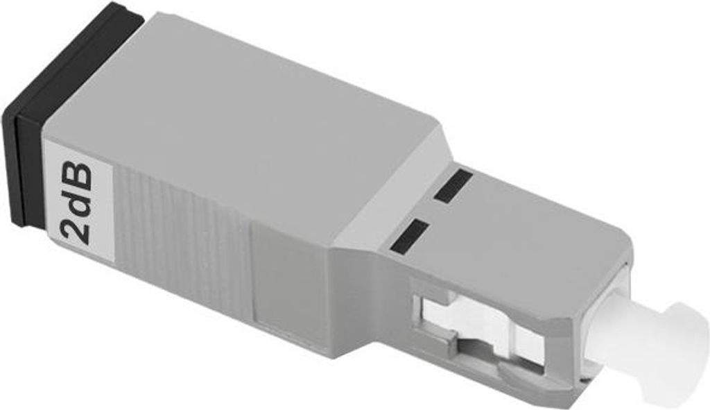 Qoltec Glasfaser-Dämpfungsglied SC/UPC (F) - SC/UPC (M) | Singlemode | 2dB