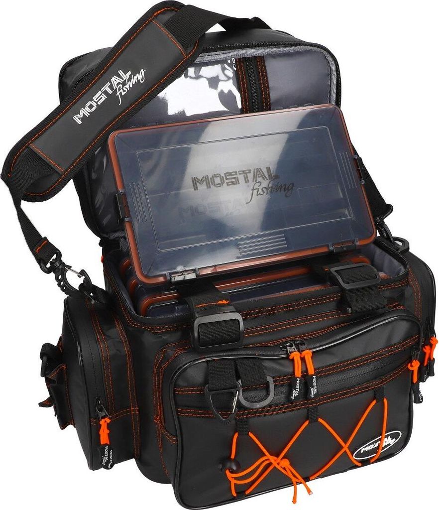 Mostal Anglertasche Taipan 715 Wasserdichte Angeltasche mit Produktbild 