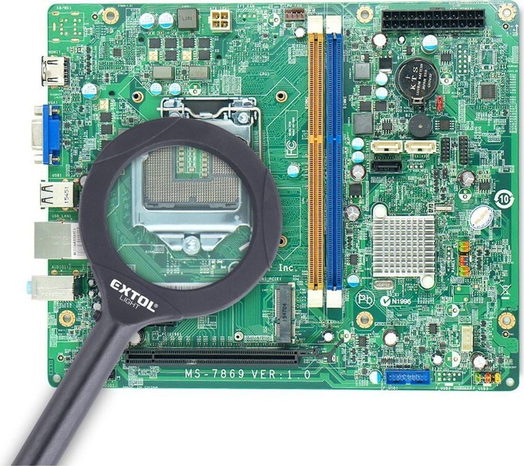 Extol Lupa s COB LED světlem 80mm - 1 ks Obrázek produktu 5