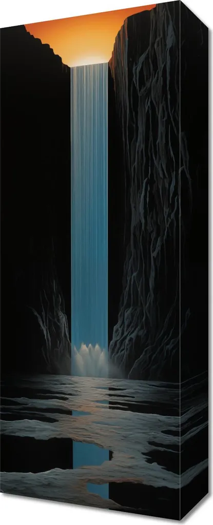 Offerta Quadro LED 20x50 Cascata di Luce - Spedizione Rapida