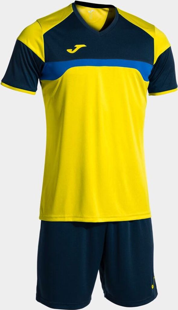 Joma danubio iii sportset xl - gelb/blau, atmungsaktiv und dauerhaft