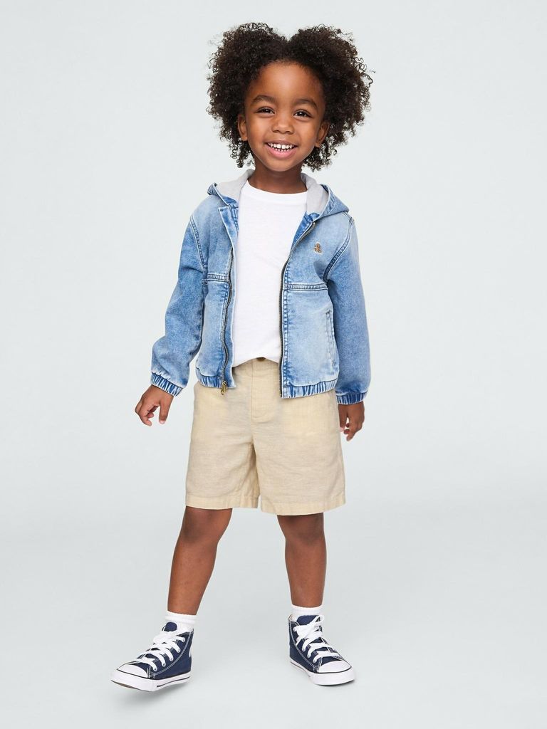 GAP Leinenshorts für Babys 738509-00__12-18M
