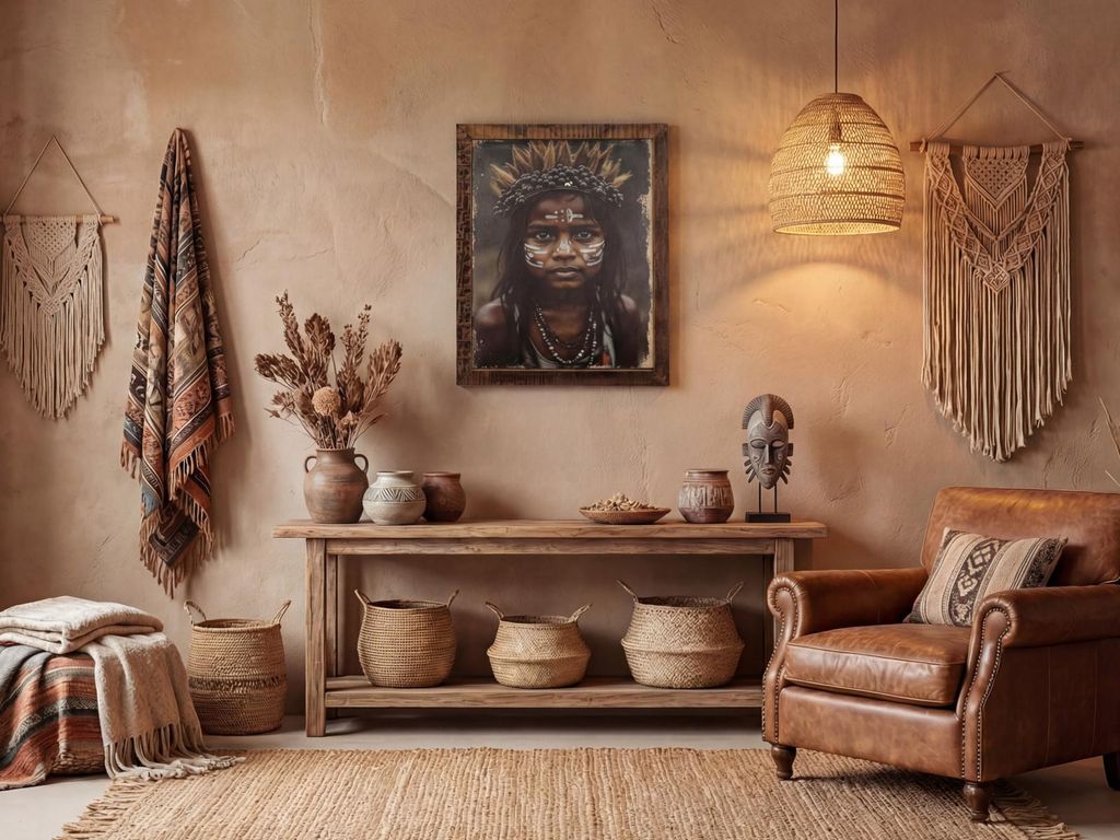 Canvas Wandbild 70x90 - Spirit of Earth