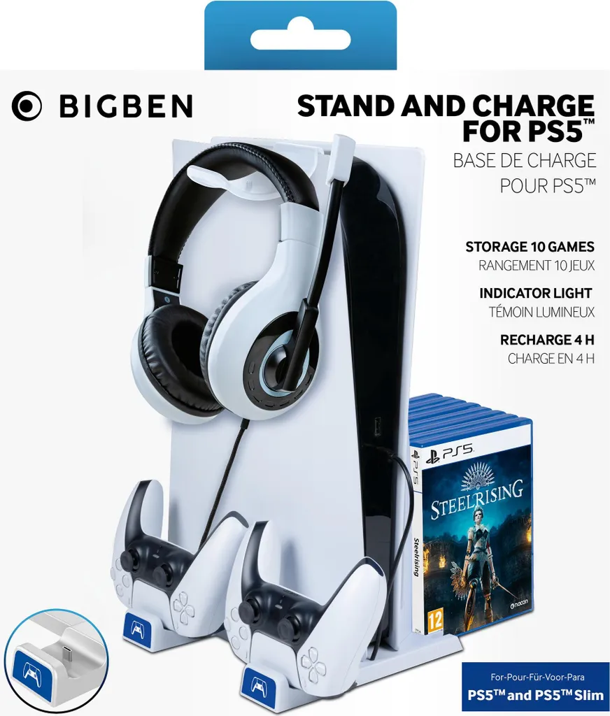 Recensione Bigben Stand and Charge PS5: Accessorio Indispensabile - 4