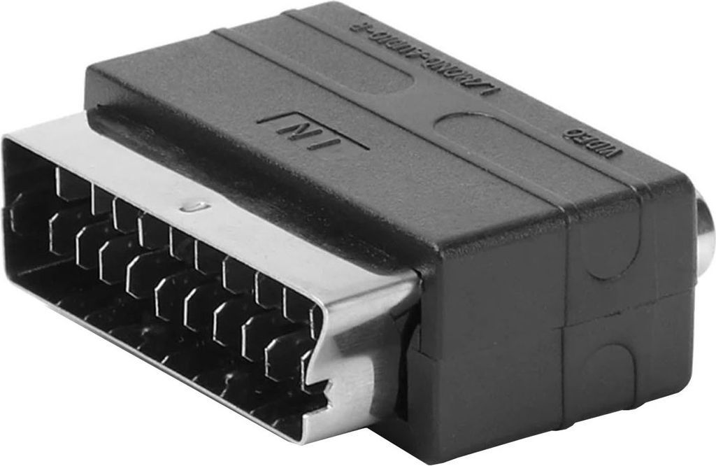 ORSEM Scart Audio / Video Adapter IN mit 3x RCA Cinch Produktbild 6