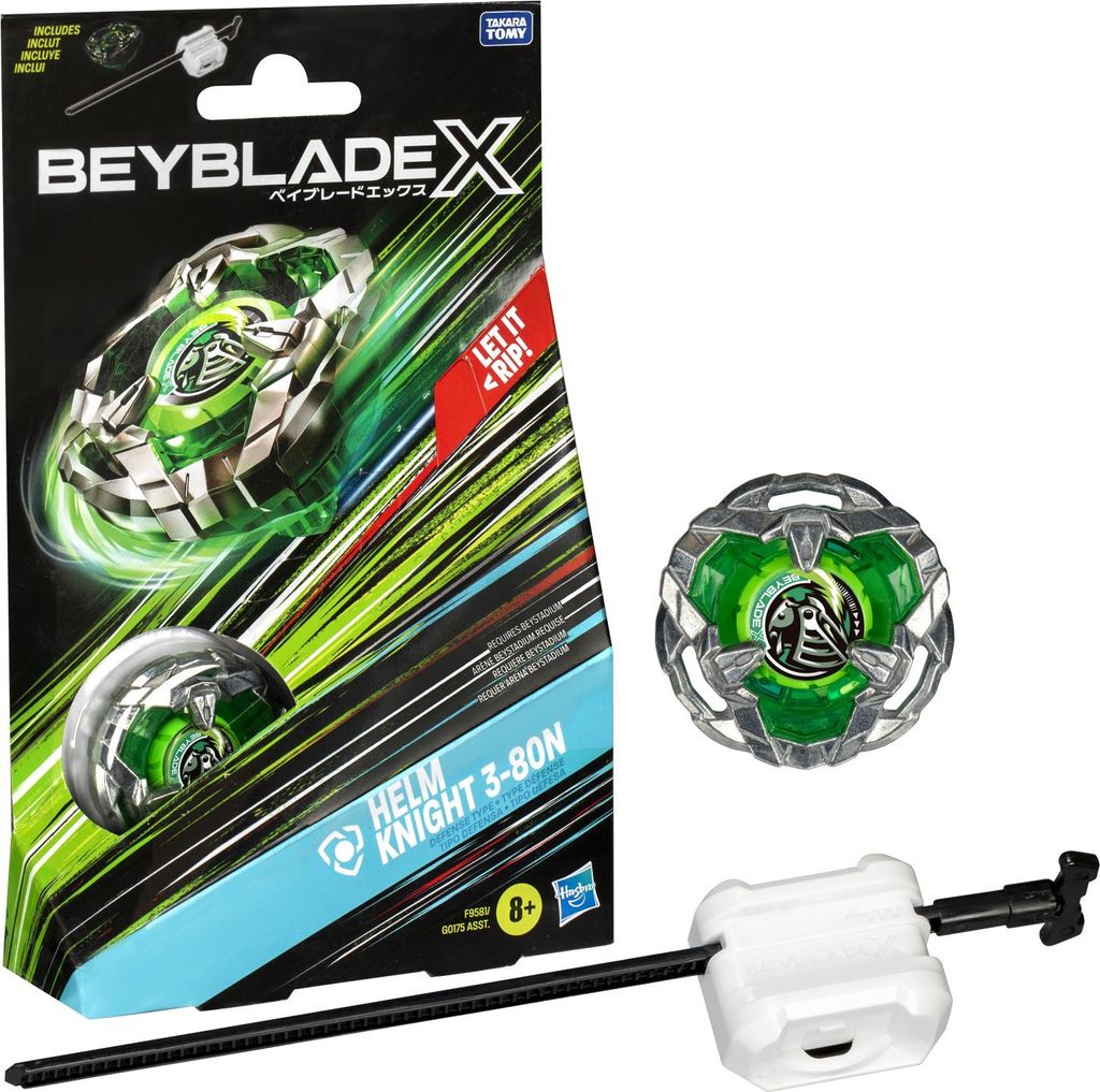 Beyblade Pakiet startowy X Helm Knight 3-80N, 8 lat(a) Zdjęcie produktu 