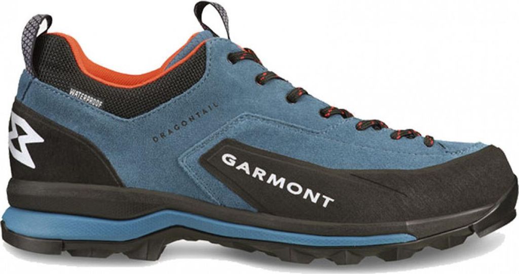 Garmont Dragontail WP coral blue/fiesta red Zustiegsschuhe UK 8,5 - EU 42,5