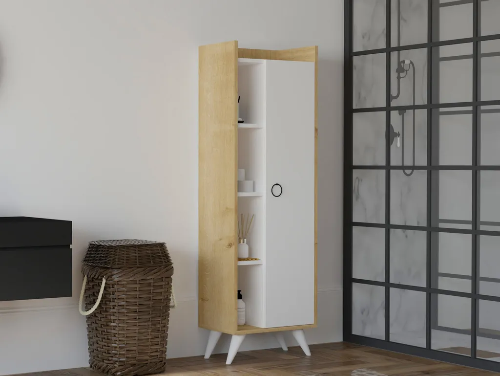 Skye Decor Ilgım Armoire multi-usage Chêne Naturel 50 x 140 x 32 cm