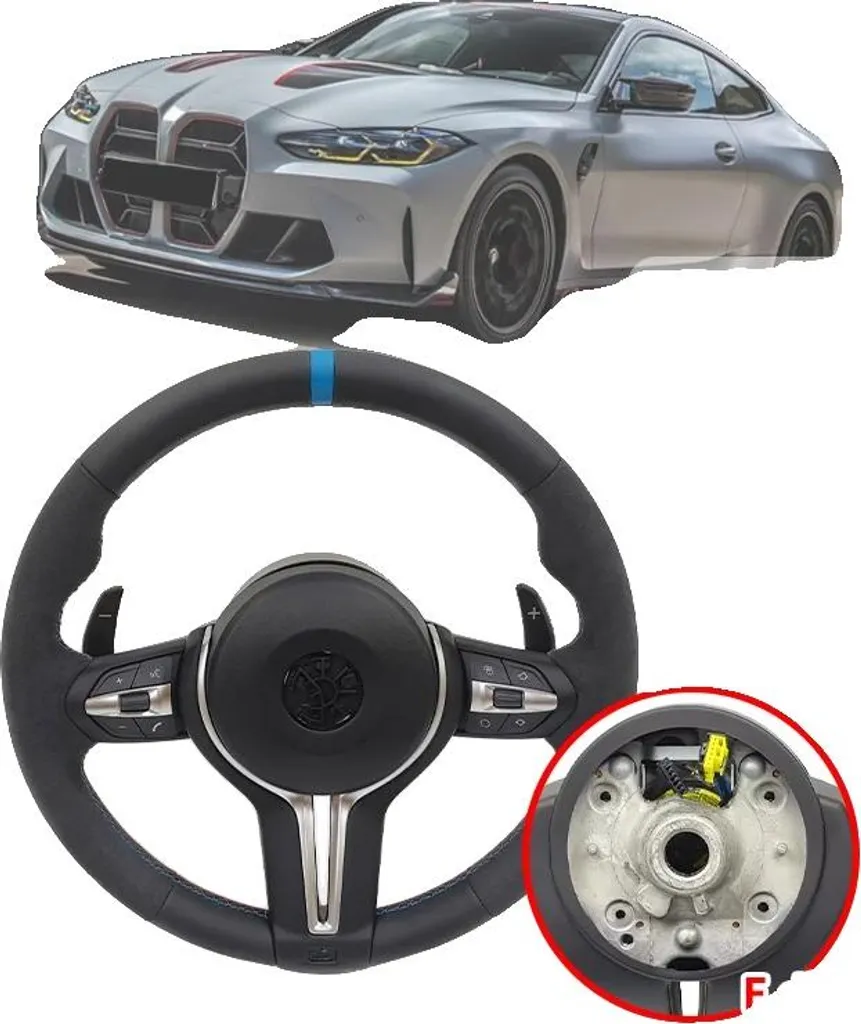 Volant cuir pour rénovation intérieure E90 et modèles luxe avec AB