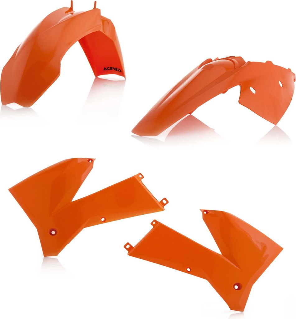 ACERBIS 4-teiliges Verkleidungskit Orange für KTM