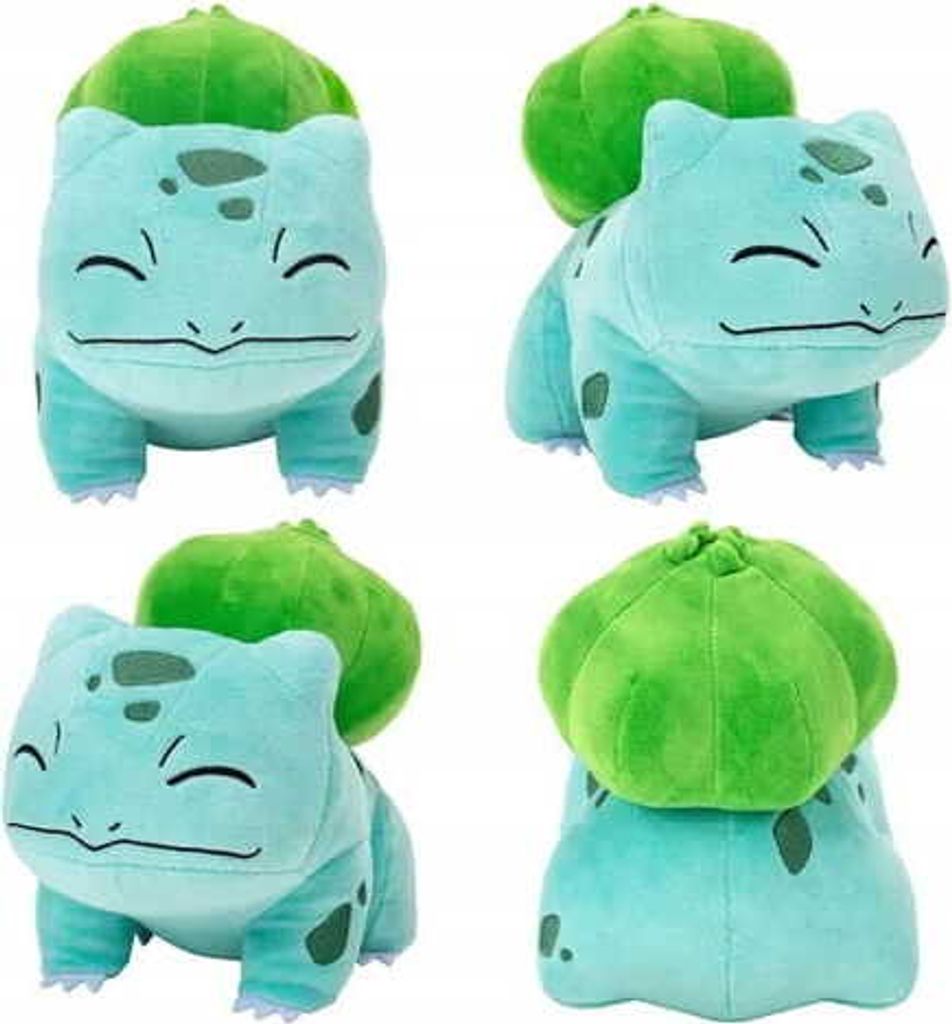 Pokémon plyšák - Bulbasaur zavřené oči 20 cm Obrázek produktu 