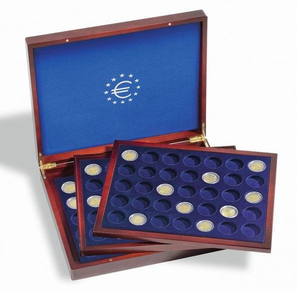 Münzkassette VOLTERRA TRIO deLuxe, für je 35 Münzen in Produktbild 